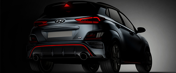 Hyundai Motor reveals first glimpse of all-new KONA N uncovered